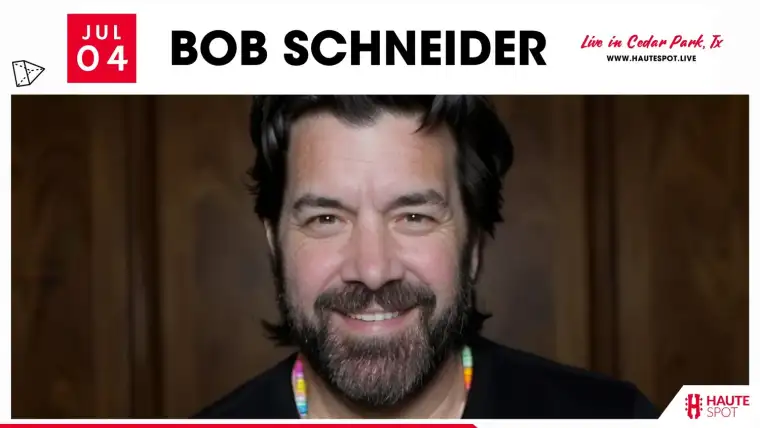 Bob Schneider at Haute Spot, Cedar Park