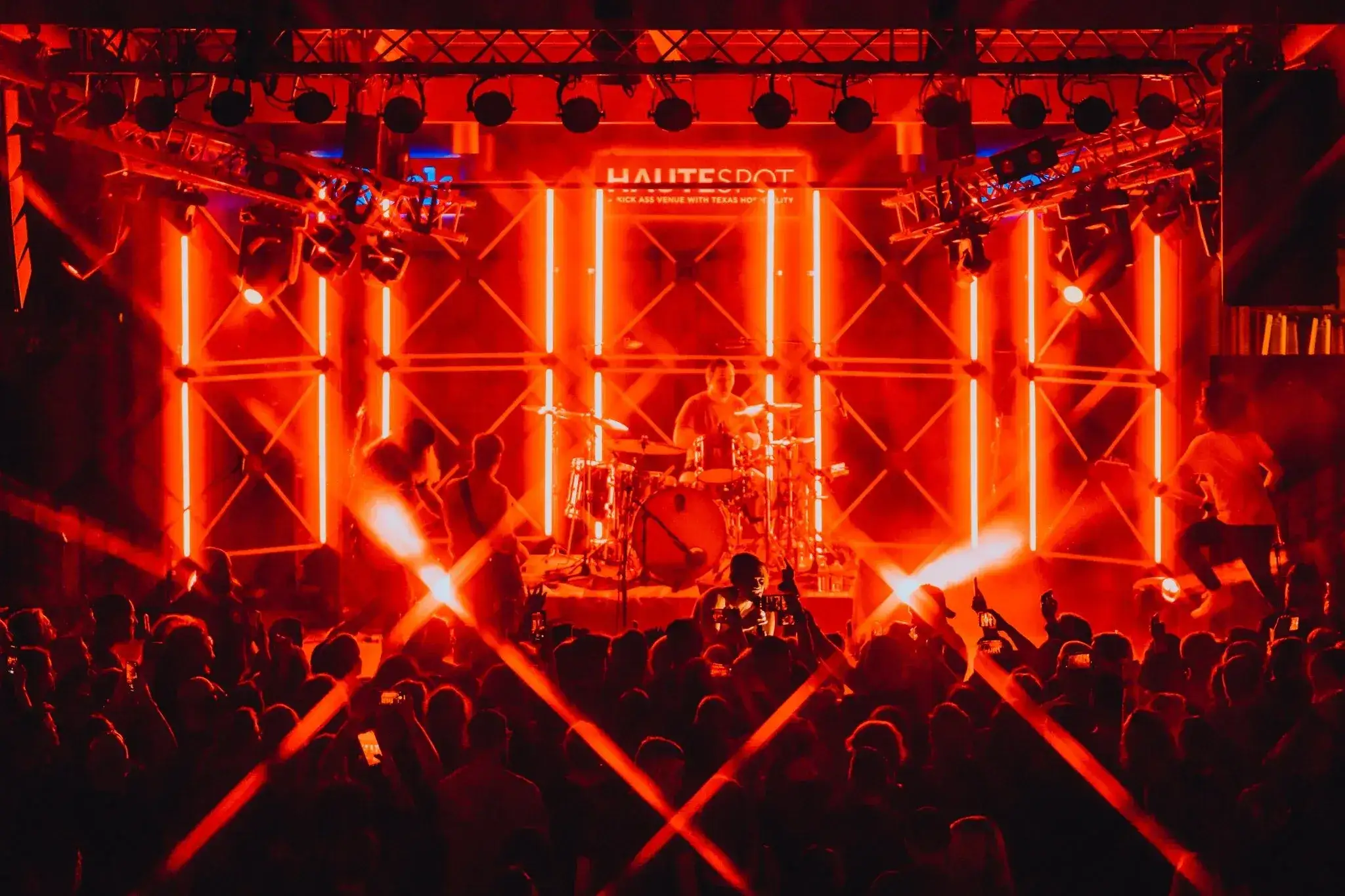 Badflower performing at Haute Spot, Cedar Park