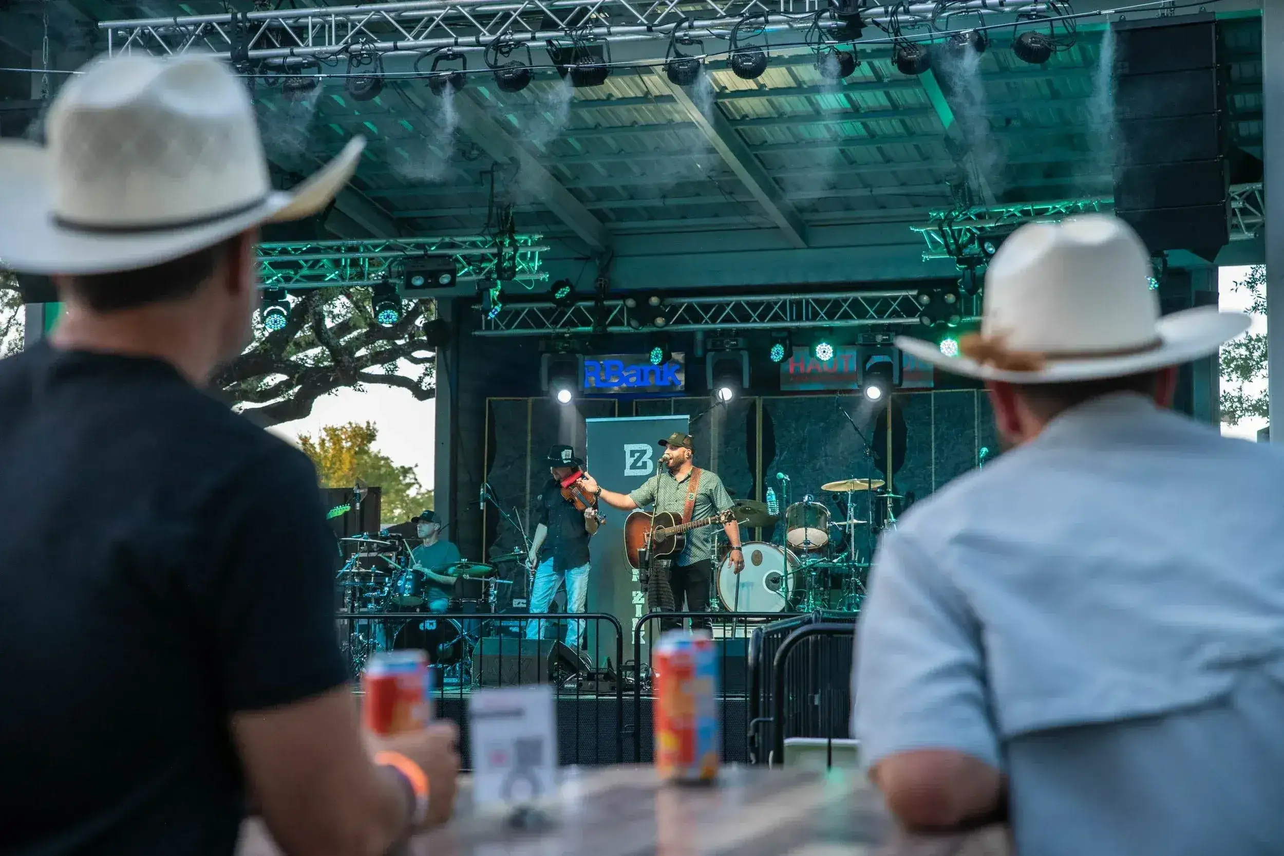 Braydon Zink performing at Haute Spot, Cedar Park