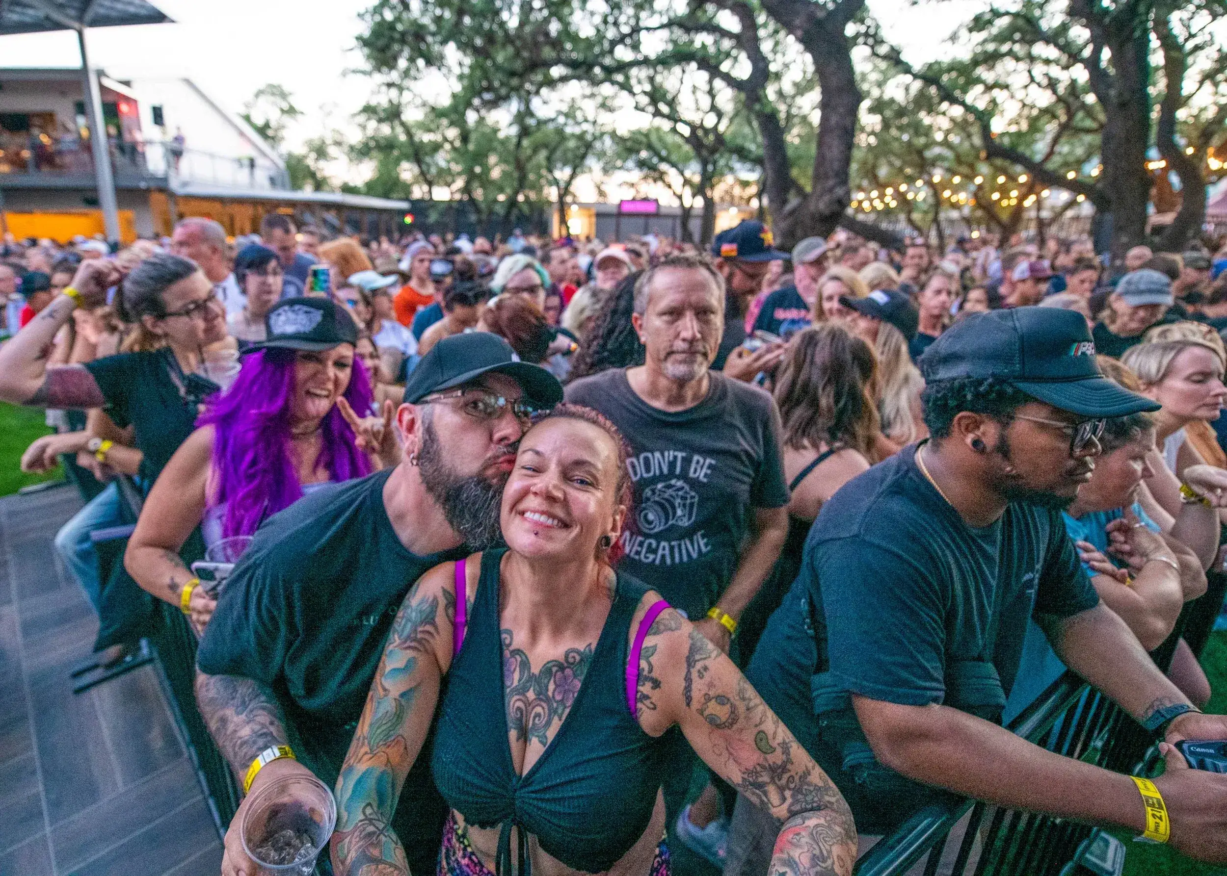 Blue October Venue Fans performing at Haute Spot, Cedar Park